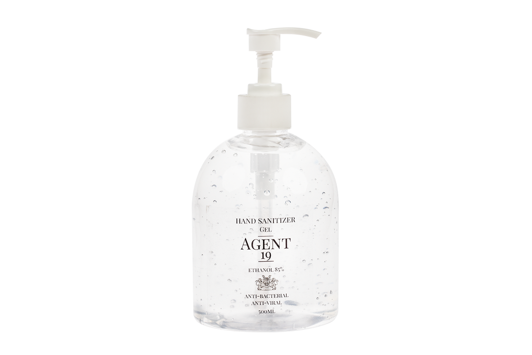 Agent 19 - Hospital Grade - Anti Bacterial Ethanol Hand Sanitizer Gel - 500 ml