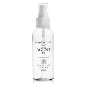 Agent 19 - Hospital Grade - Anti Bacterial Ethanol Hand Sanitizer Liquid - 100 ml Spray