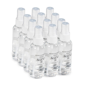 Agent 19 - Hospital Grade - Anti Bacterial Ethanol Hand Sanitizer Liquid - 100 ml Spray - Pack Of 12