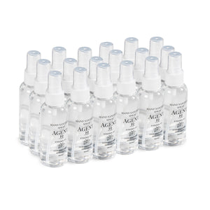 Agent 19 - Hospital Grade - Anti Bacterial Ethanol Hand Sanitizer Liquid - 100 ml Spray - Pack Of 18